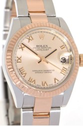 Rolex Lady-Datejust 31mm delicate steel and 18K Everose gold