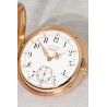 A. Lange & Söhne Glashütte B/Dresden Quality 1A, in 18k pink gold a rare, valuable hunting case pocket watch, Caliber 37
